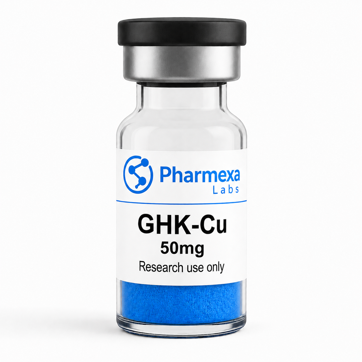 GHK-Cu 50mg hetteglass fra Pharmexa Labs